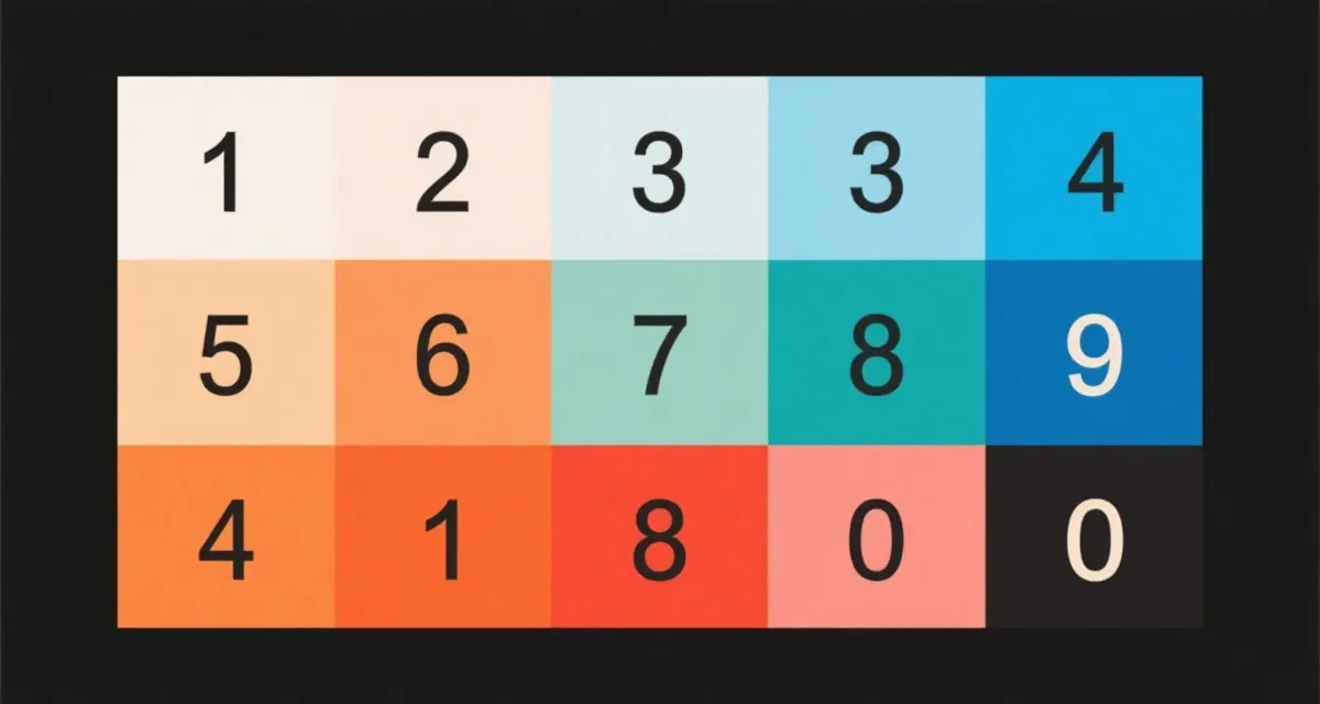 冷热分布示意图